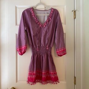 Pink and Purple Dress